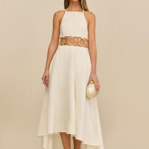 RORY DRESS - OFF WHITE