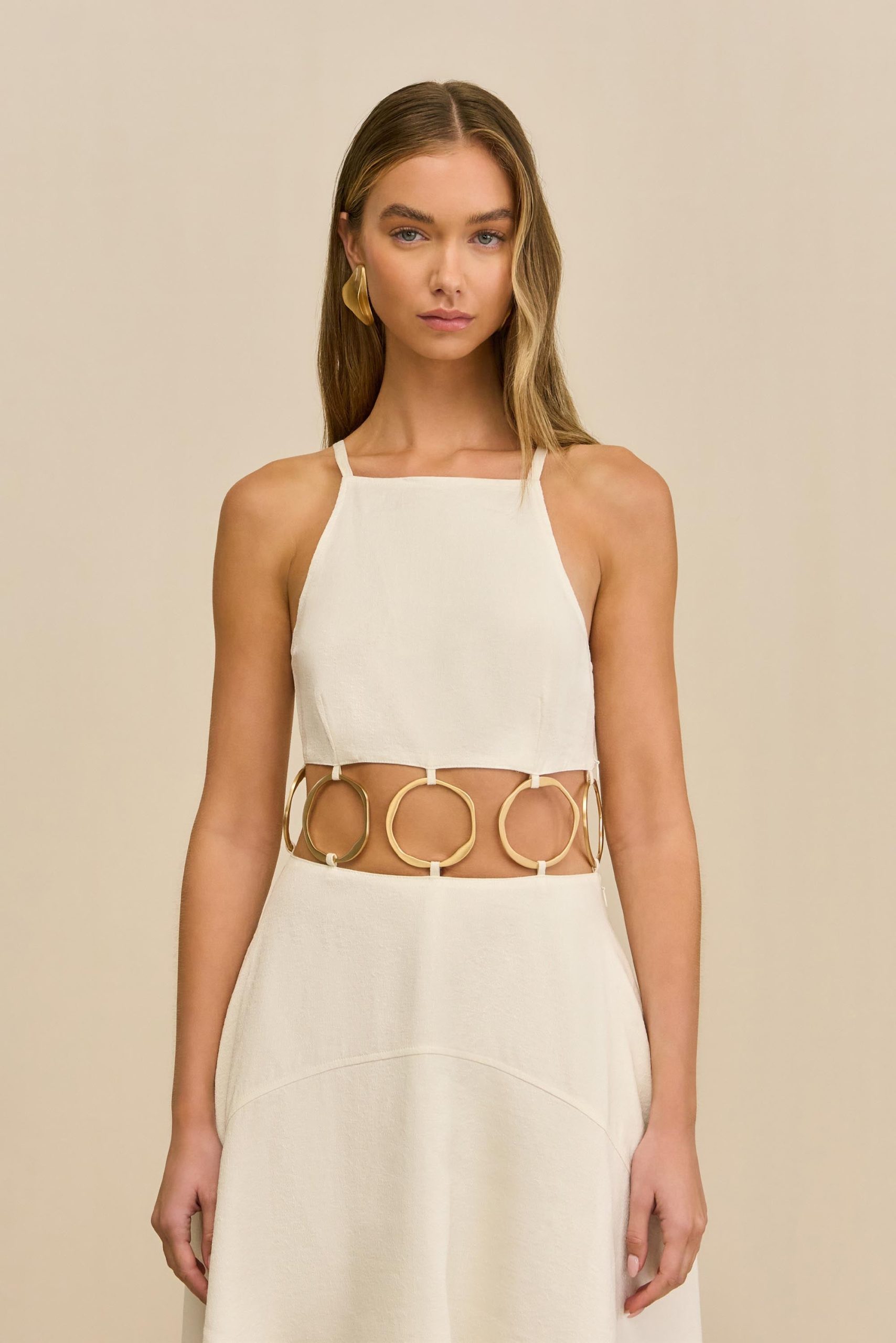 RORY DRESS - OFF WHITE - Image 6