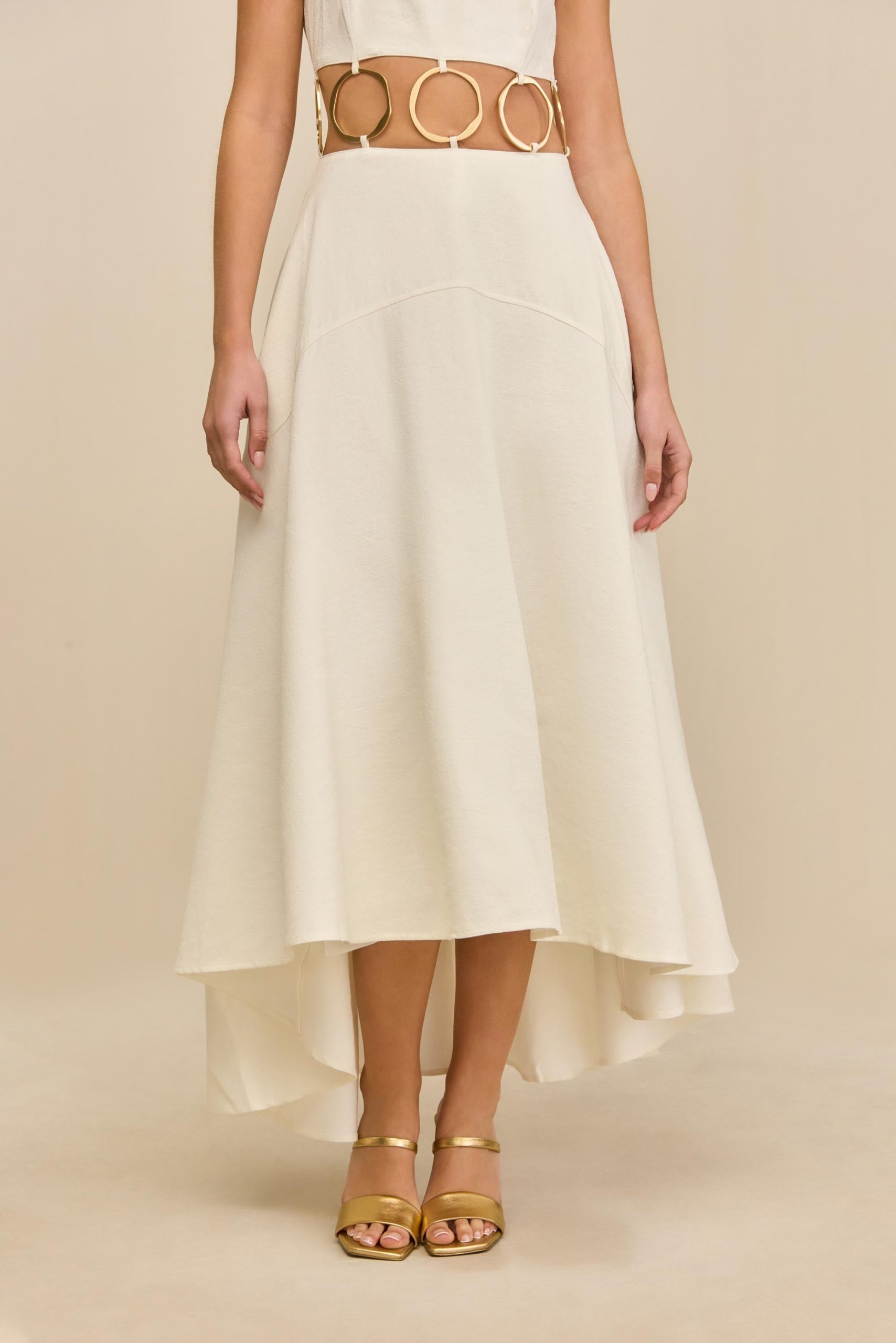 RORY DRESS - OFF WHITE - Image 5
