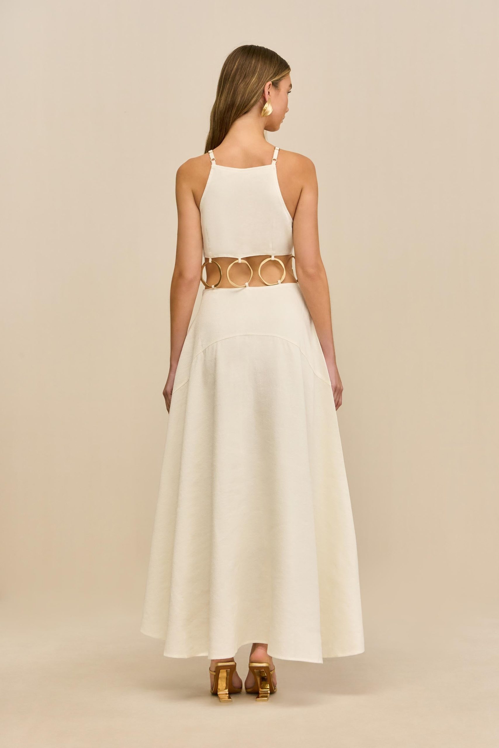 RORY DRESS - OFF WHITE - Image 2