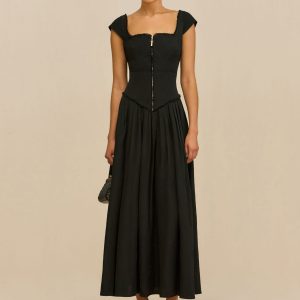 SOLSTICE DRESS - BLACK