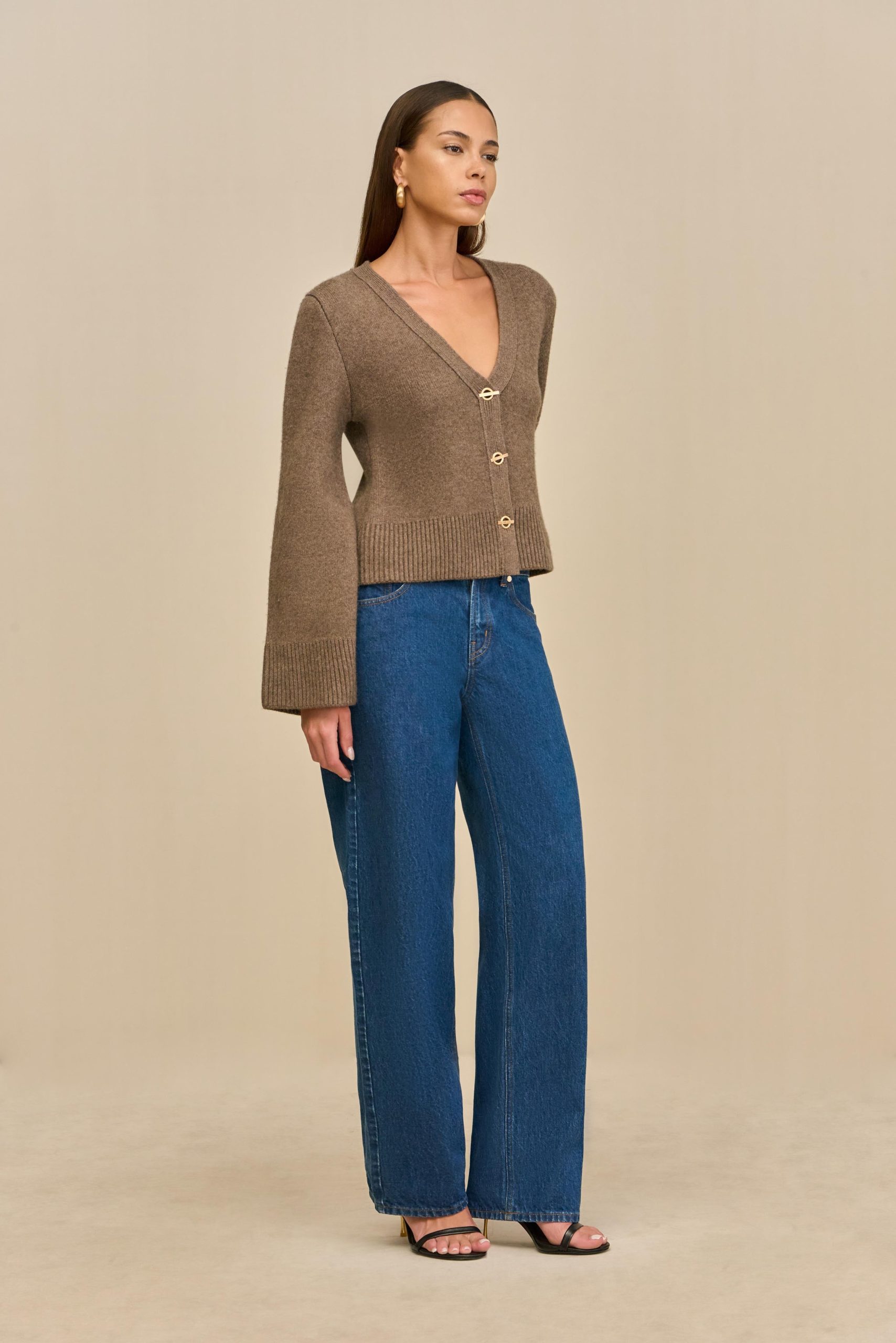 JOS CARDIGAN - OTTER - Image 6
