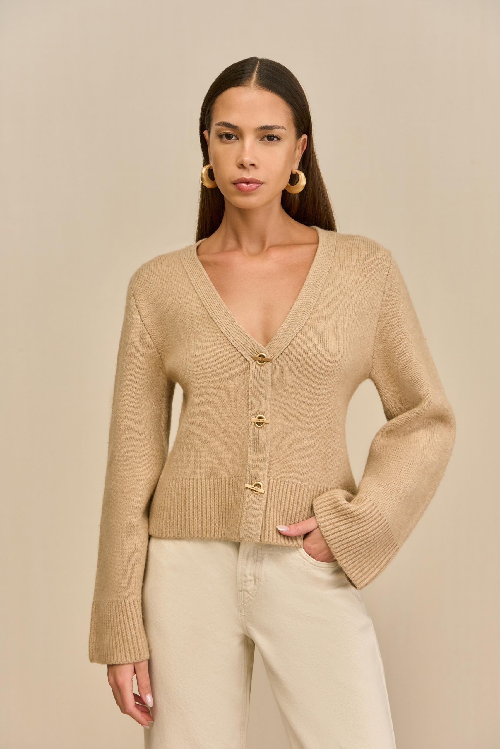 JOS CARDIGAN - BIRCH - Image 3