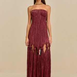JAMISHA GOWN - CHIANTI