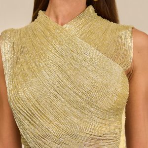 HAISLEY TOP - LIGHT GOLD