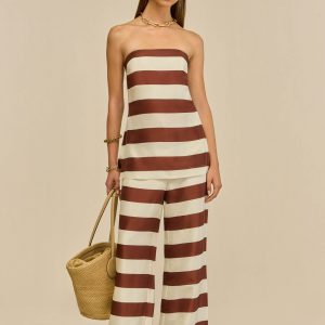 KALILUNA PANT - LARGE SADDLE STRIPE