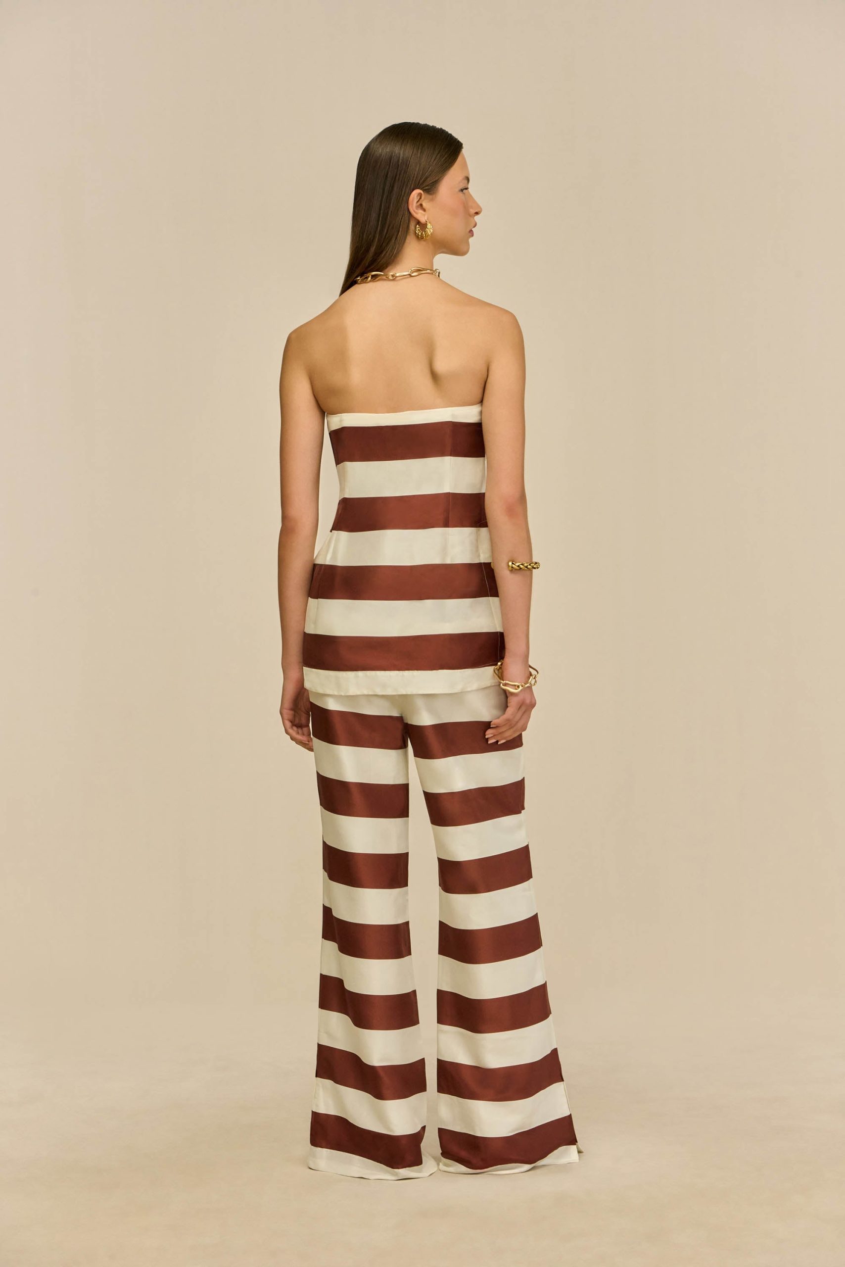 RHETT TOP - LARGE SADDLE STRIPE - Image 5