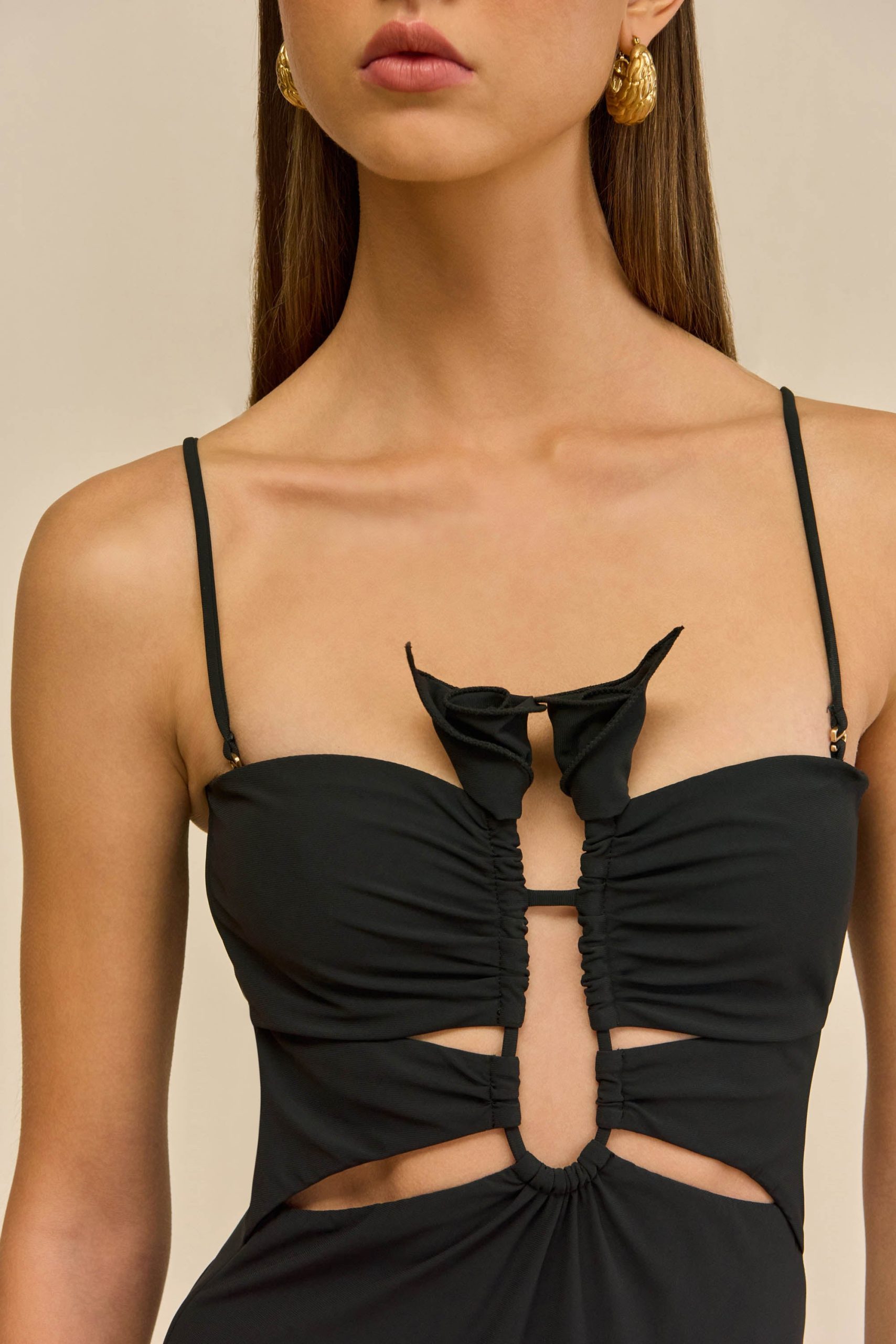 CELESTINE ONE PIECE - BLACK - Image 2