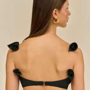 MAEVA BIKINI TOP - BLACK