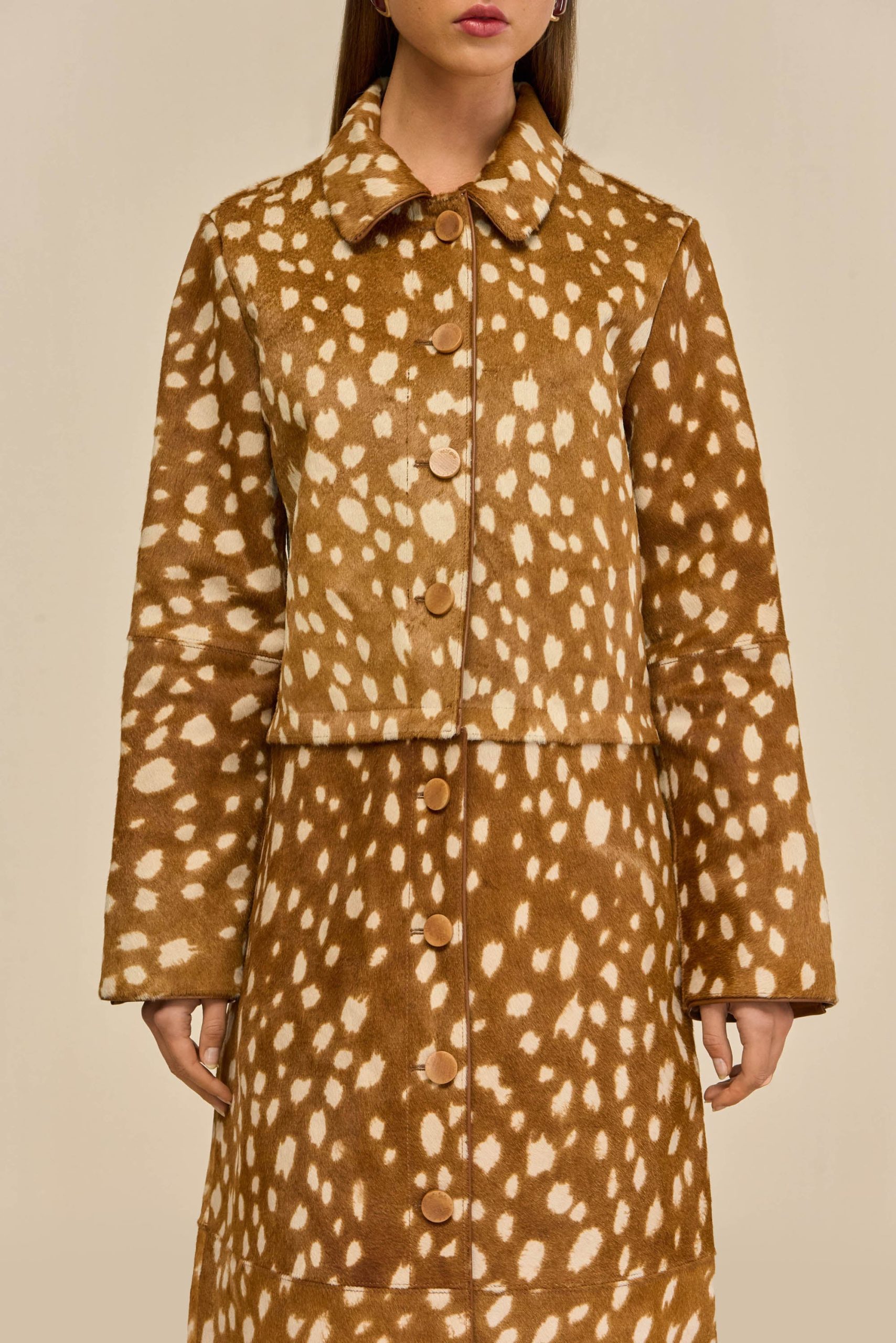 GLINDA CONVERTIBLE COAT - CERVINO - Image 4