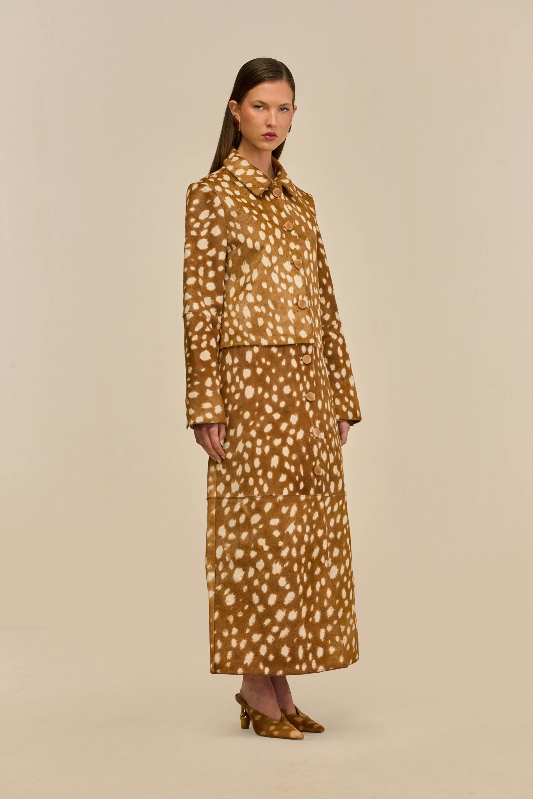 GLINDA CONVERTIBLE COAT - CERVINO - Image 5