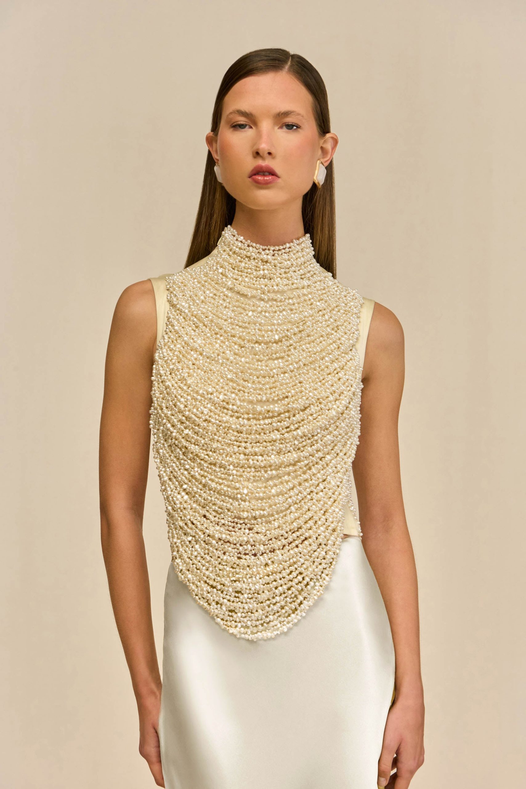 TARAJI TOP - PEARL - Image 3