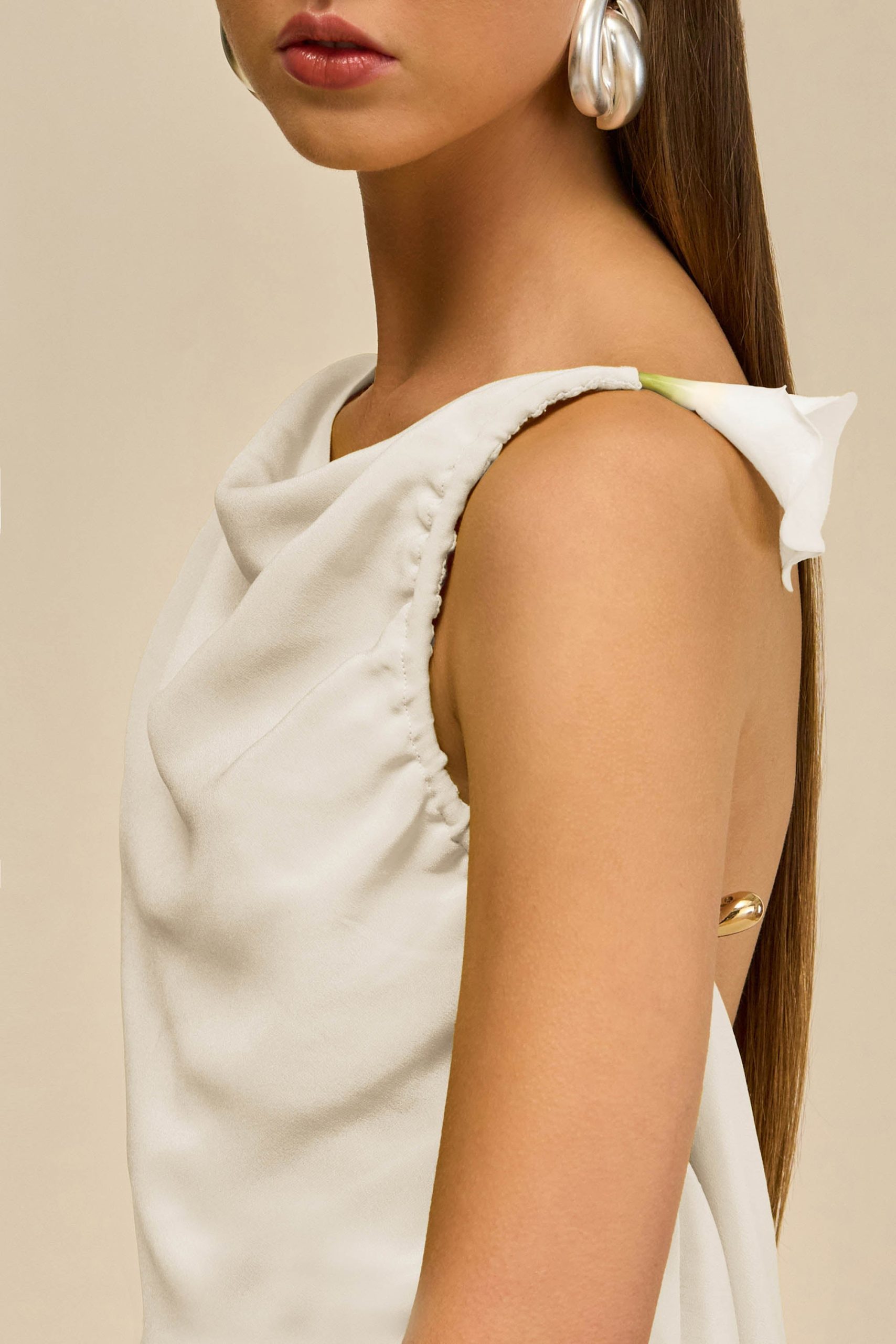 CELESTINA GOWN - OFF WHITE - Image 3
