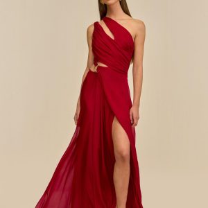 ZAN GOWN - MERLOT