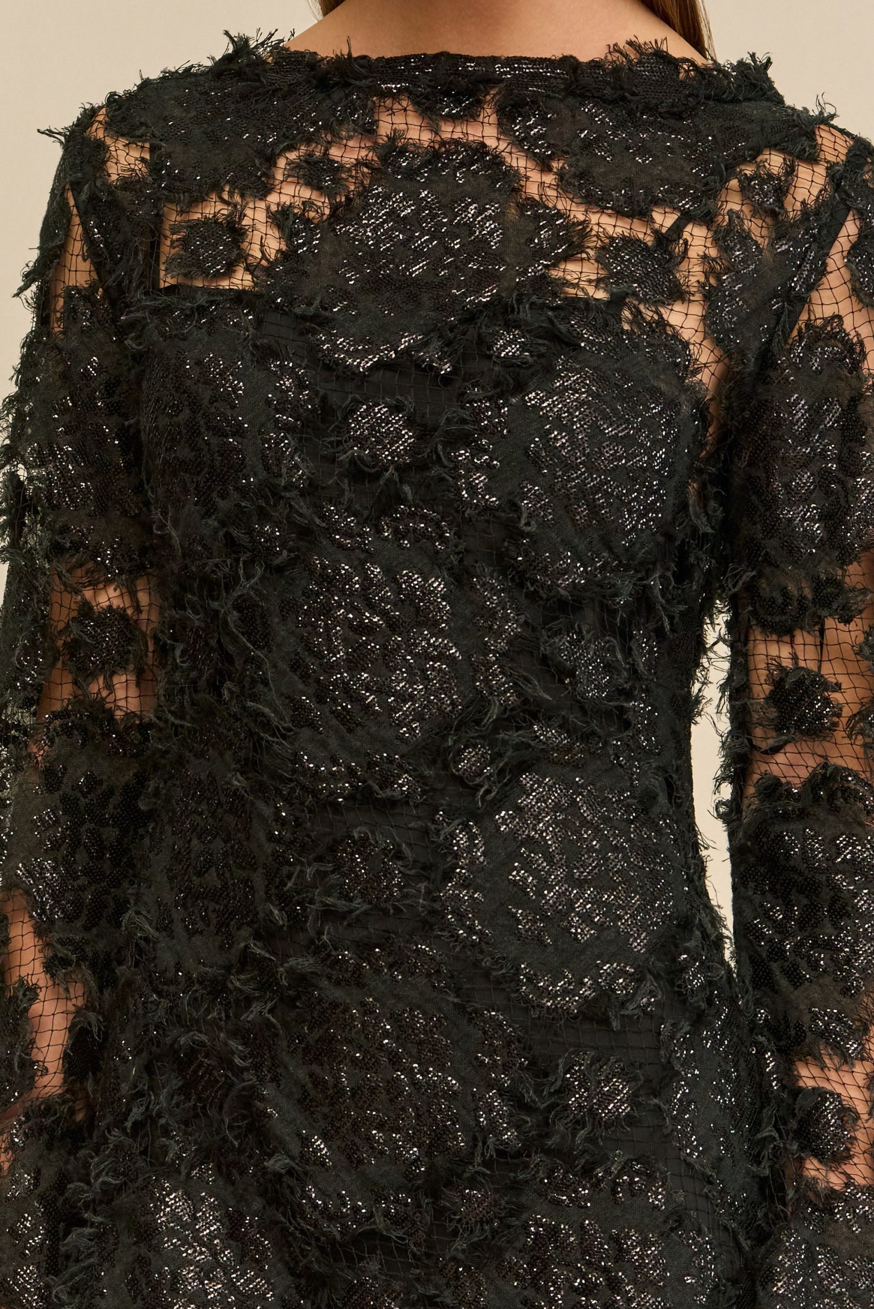 CLAUDE DRESS - BLACK - Image 3