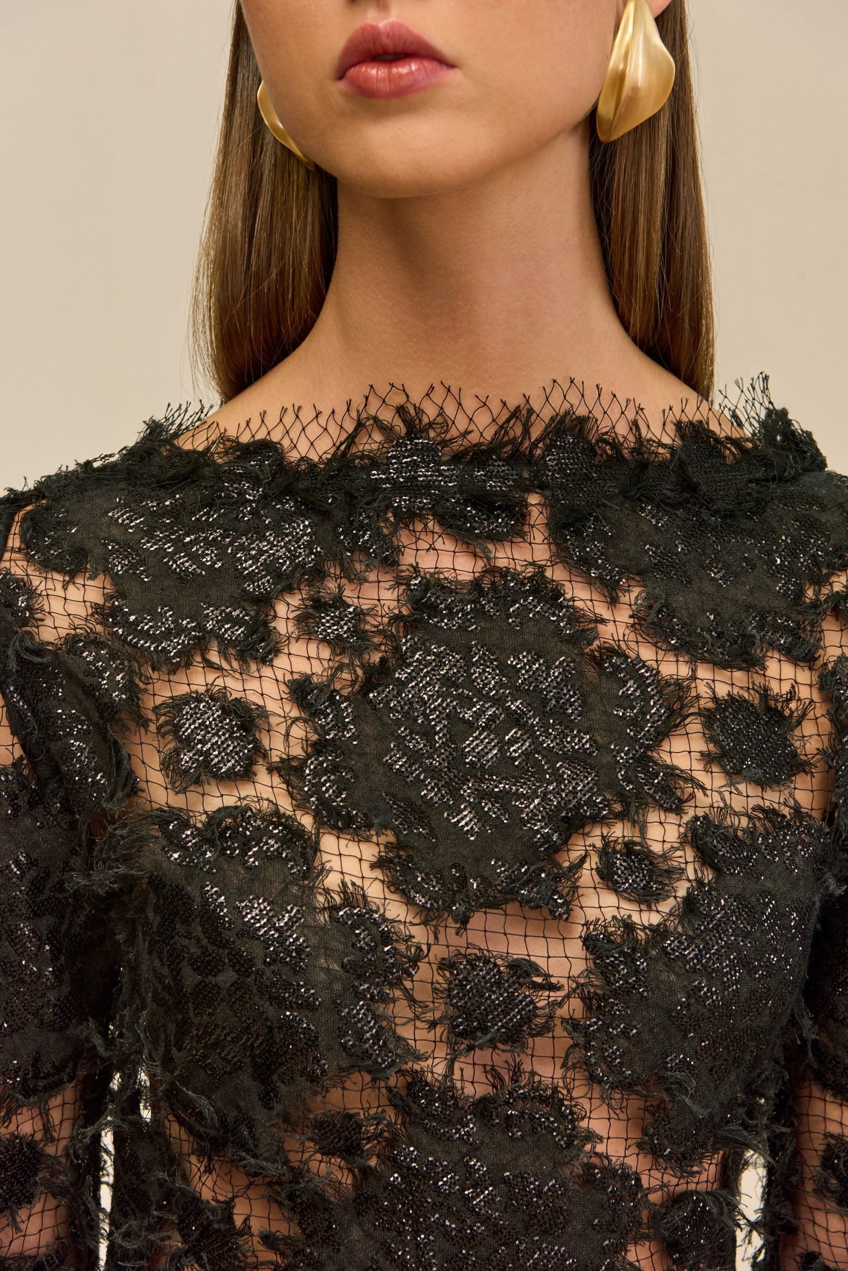 CLAUDE DRESS - BLACK - Image 4