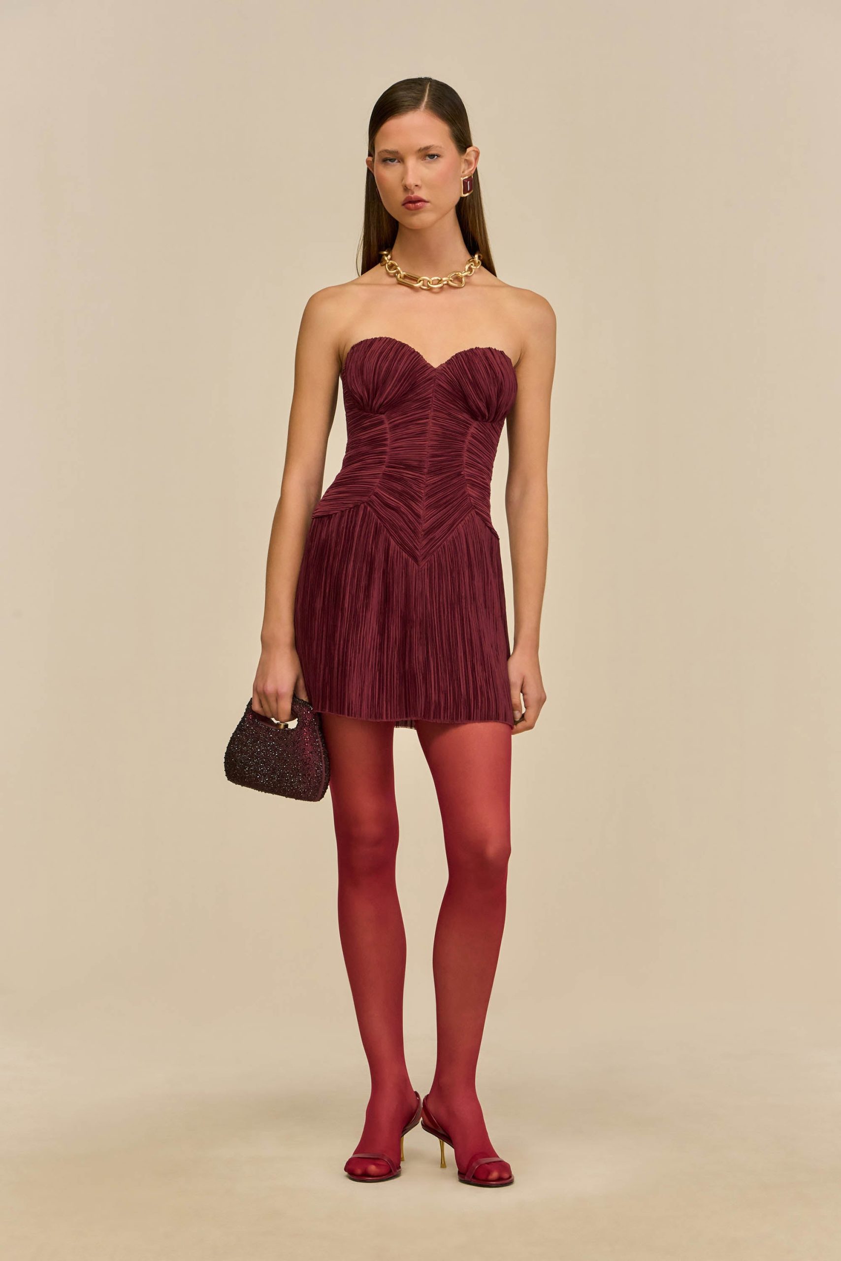 NELLA DRESS - CHIANTI