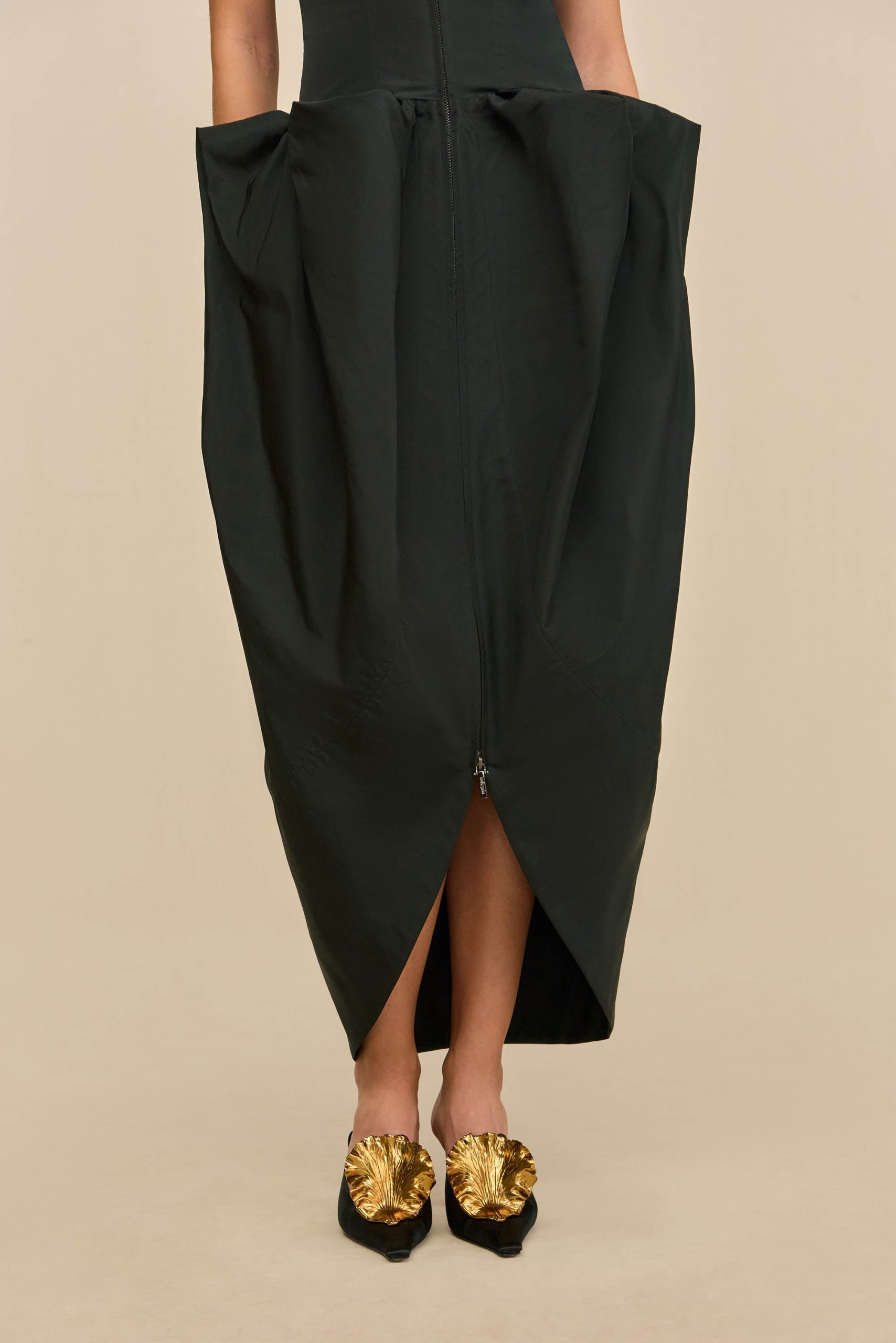SAMYA DRESS - BLACK - Image 4