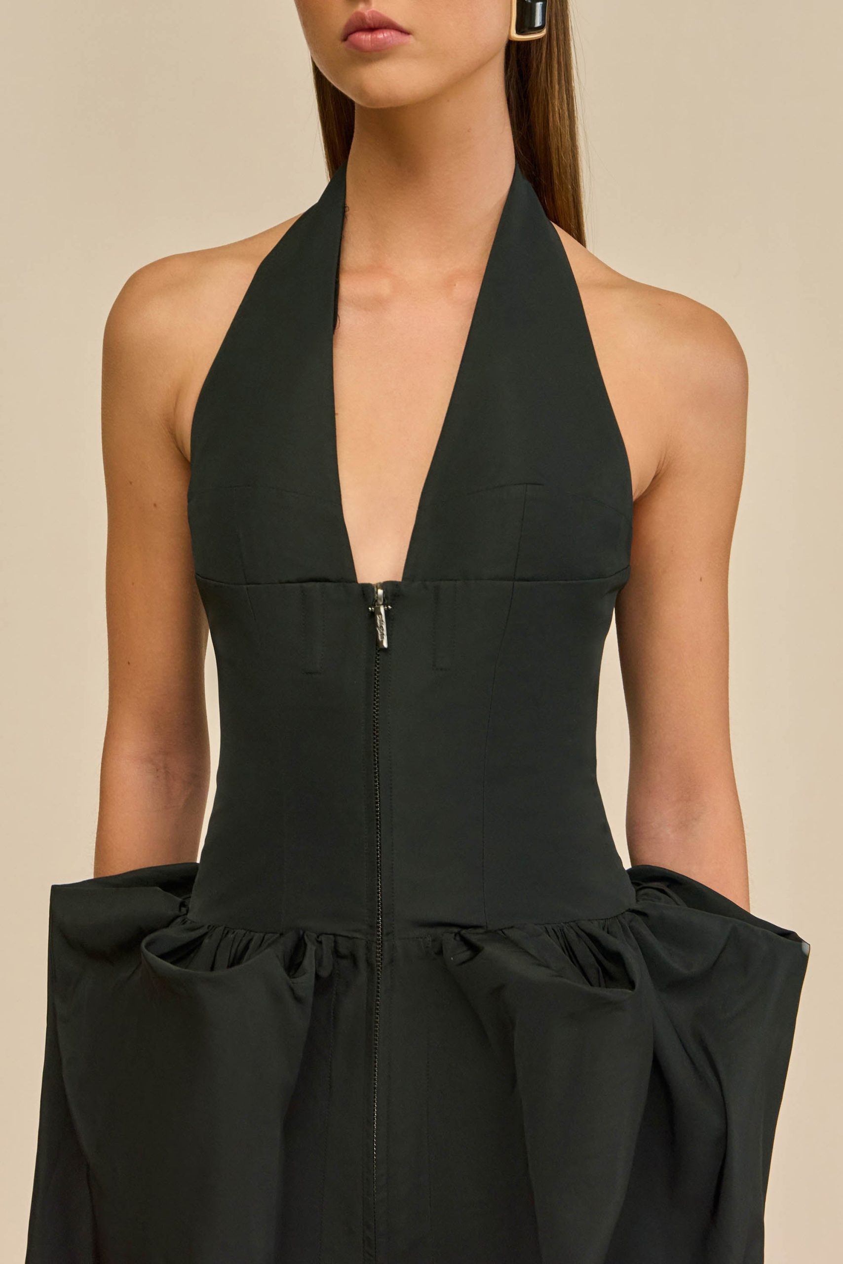 SAMYA DRESS - BLACK - Image 3