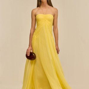 RITZ GOWN - CANARY