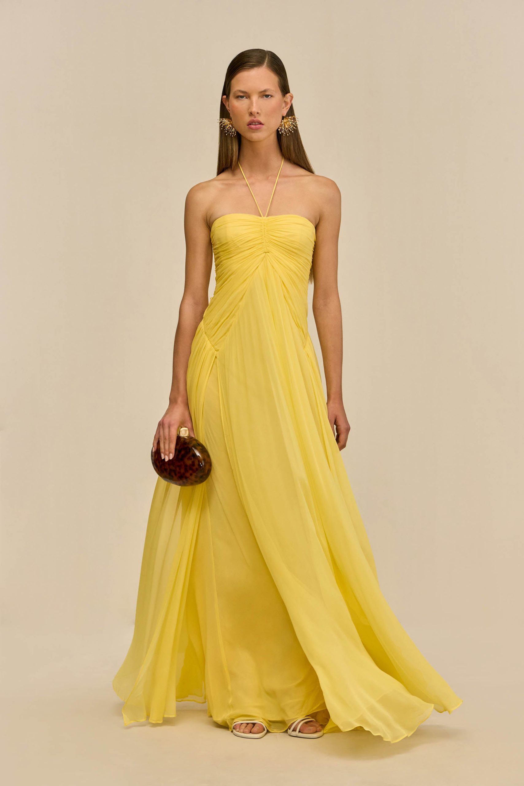 RITZ GOWN - CANARY