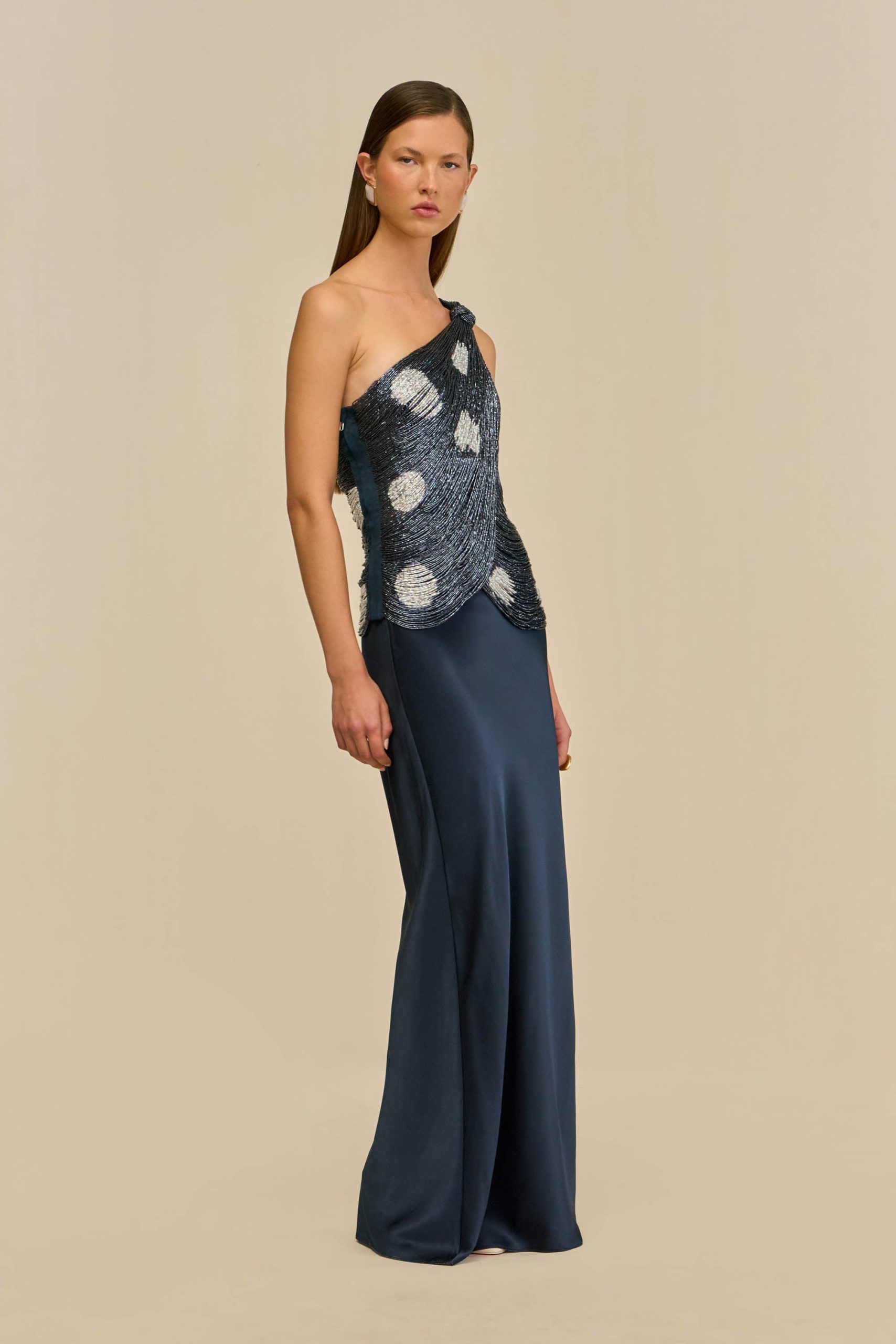 STORMIE TOP - LARGE DOT DEEP LAKE - Image 4