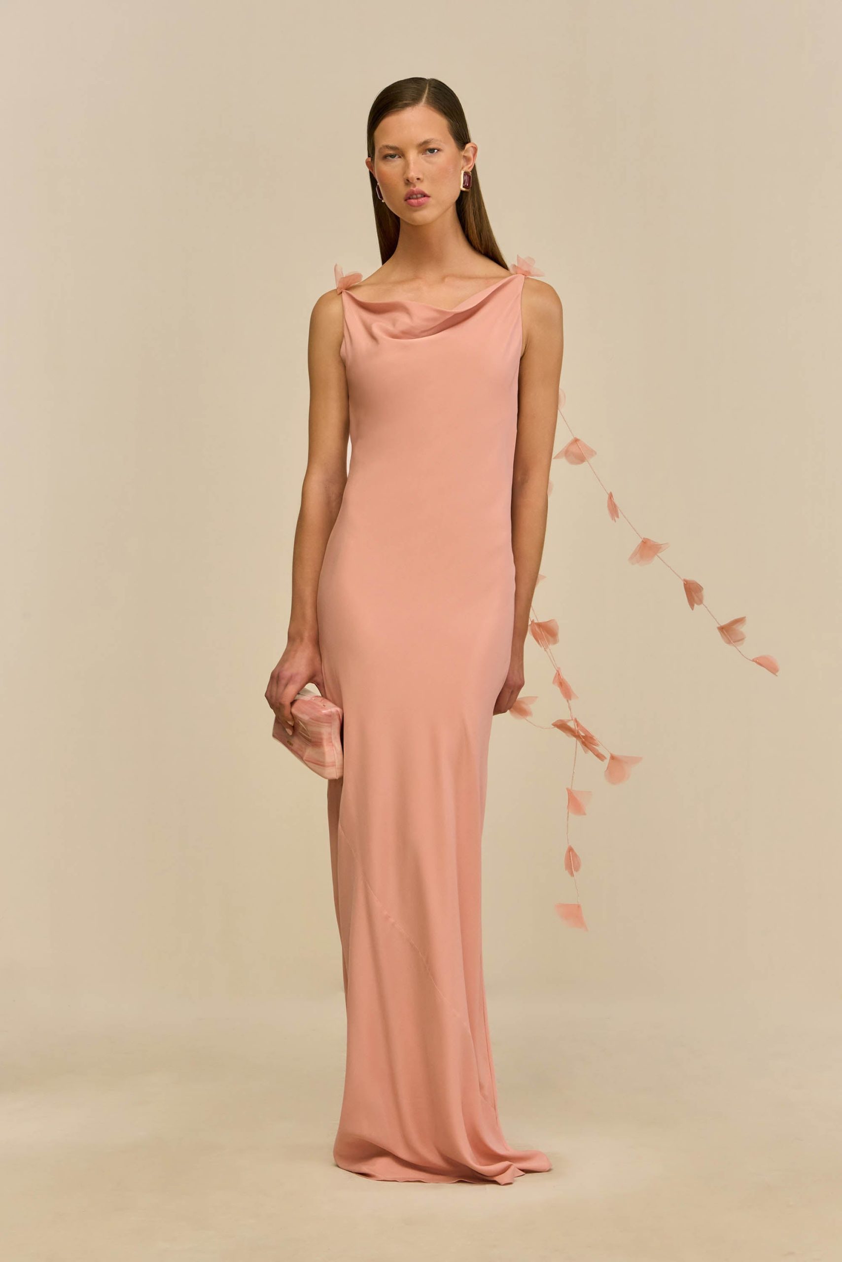 NYMERIA GOWN - PETAL PINK - Image 2