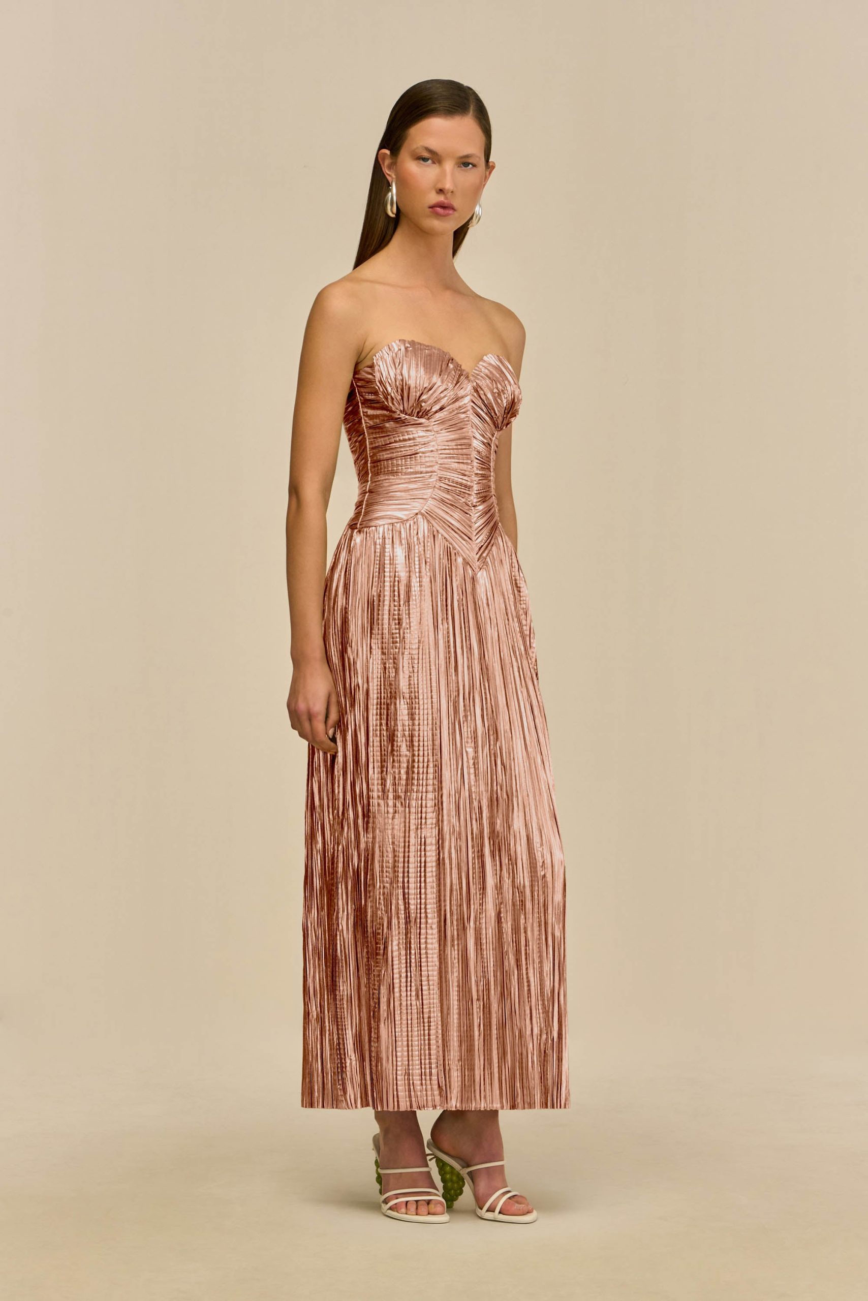 ASHIKA GOWN - PETAL METALLIC - Image 5