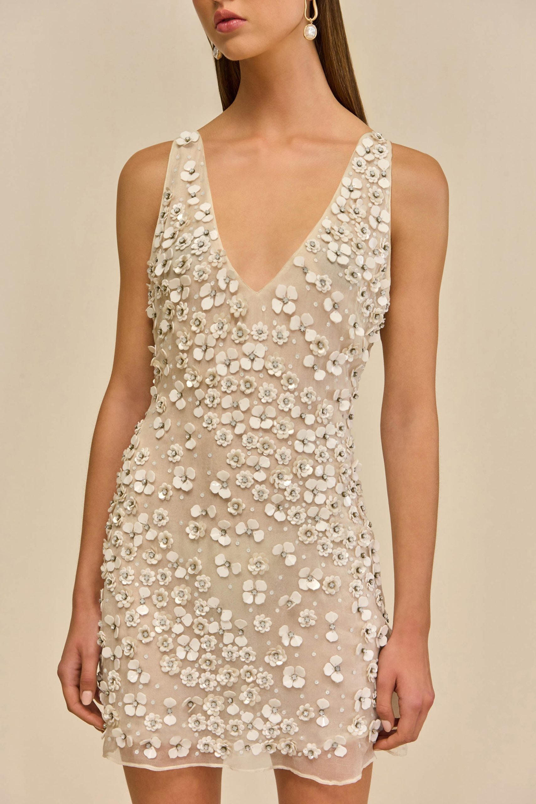 SAPPHIRA DRESS - OFF WHITE - Image 3
