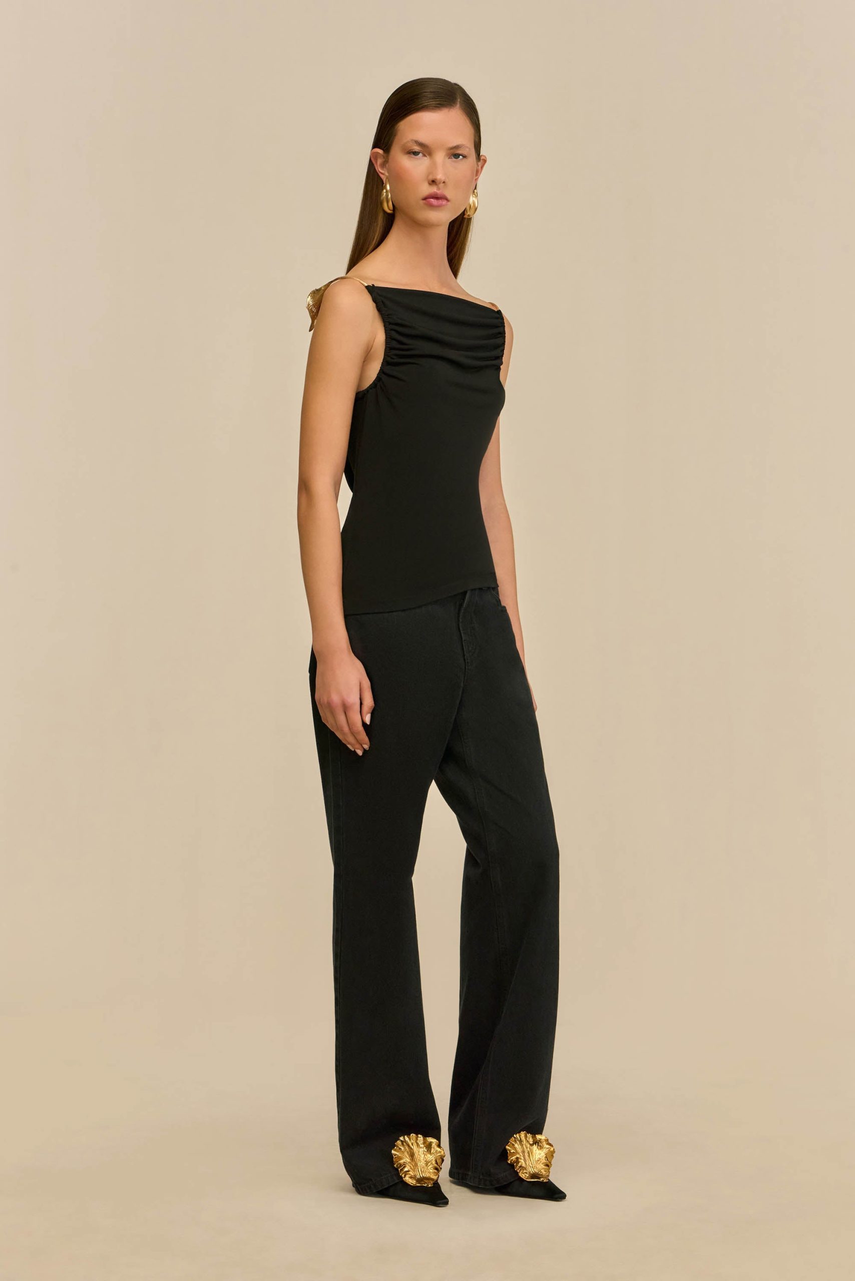 ISIAH TOP - BLACK - Image 4
