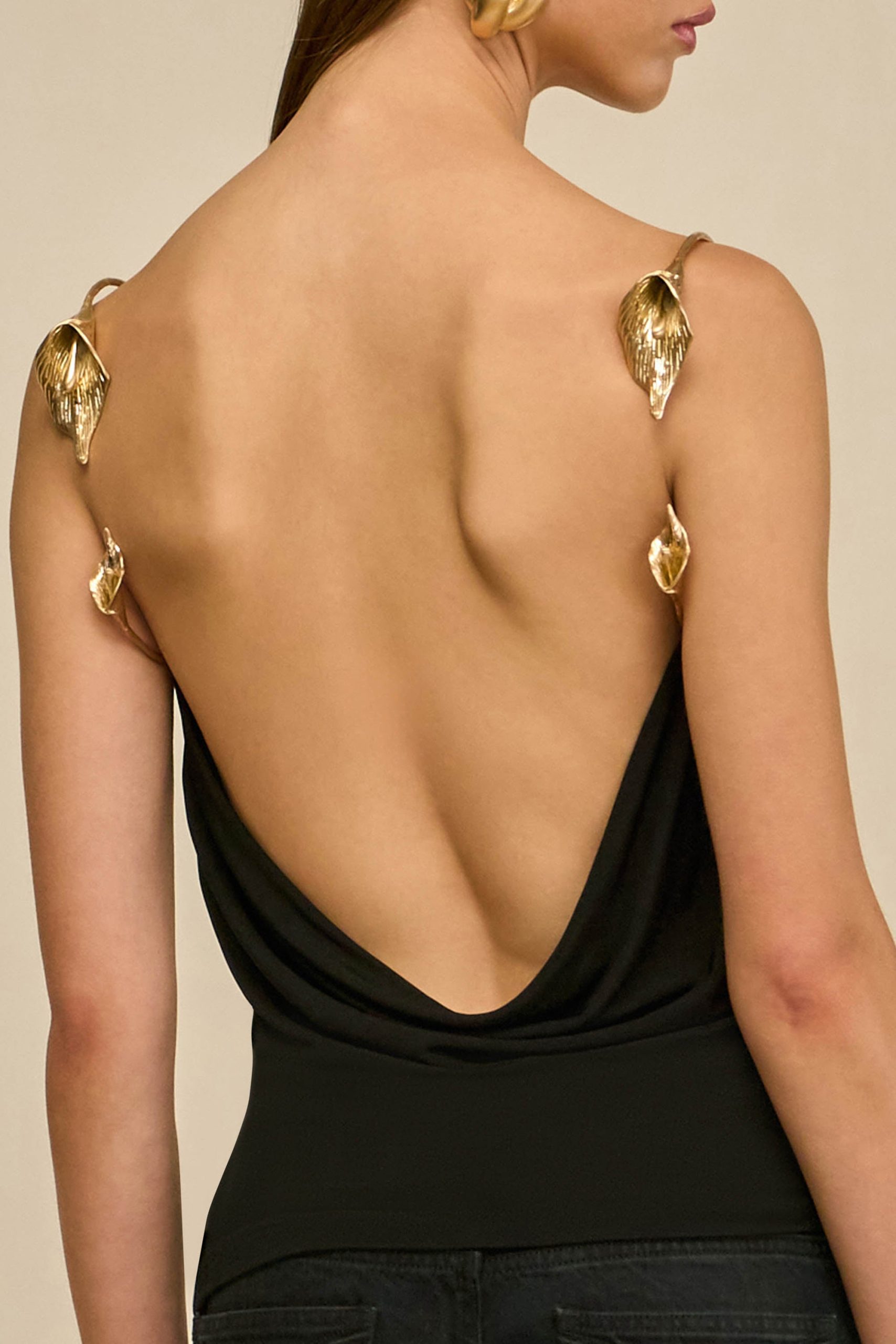 ISIAH TOP - BLACK