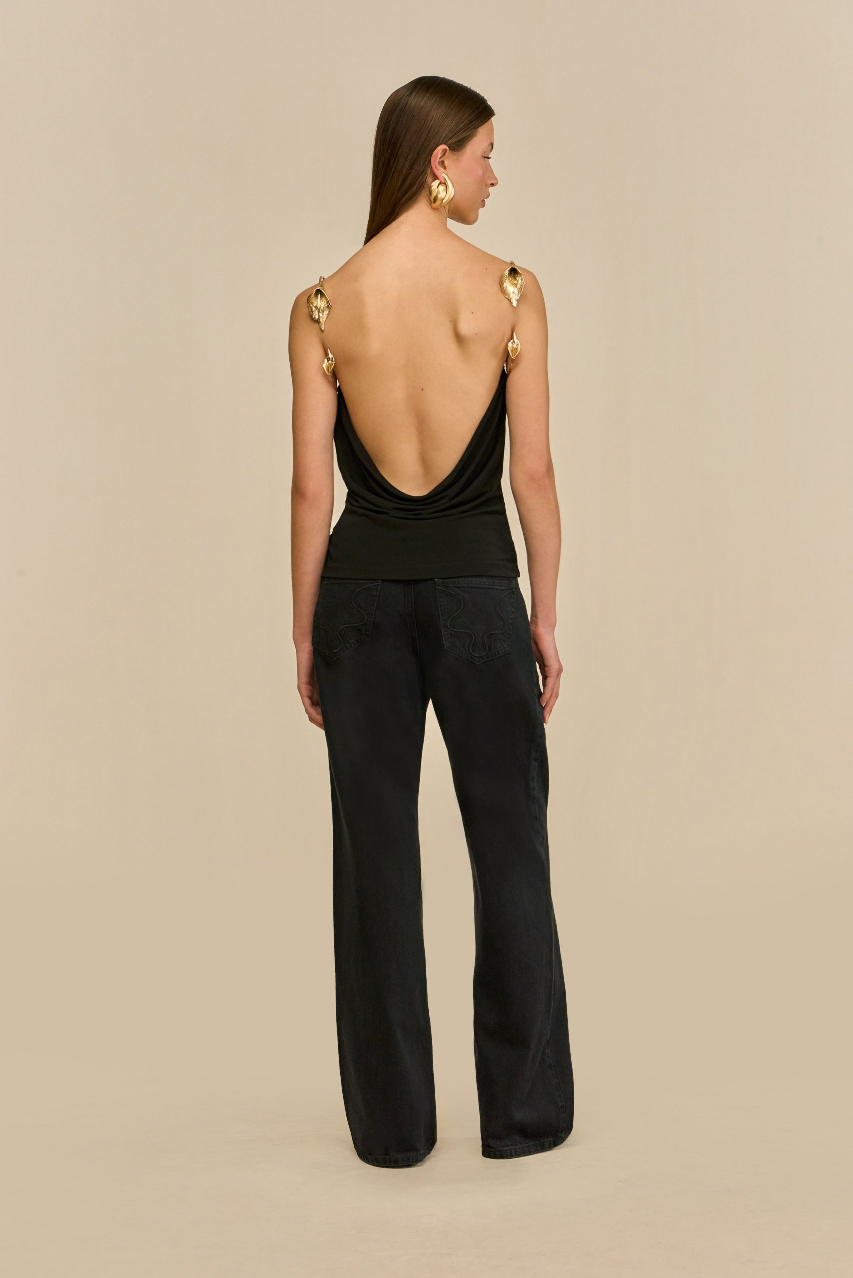 ISIAH TOP - BLACK - Image 5