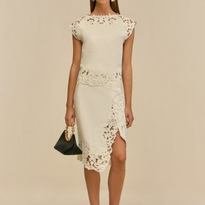 SHAYA SKIRT - OFF WHITE