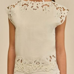 DESTRY TOP - OFF WHITE