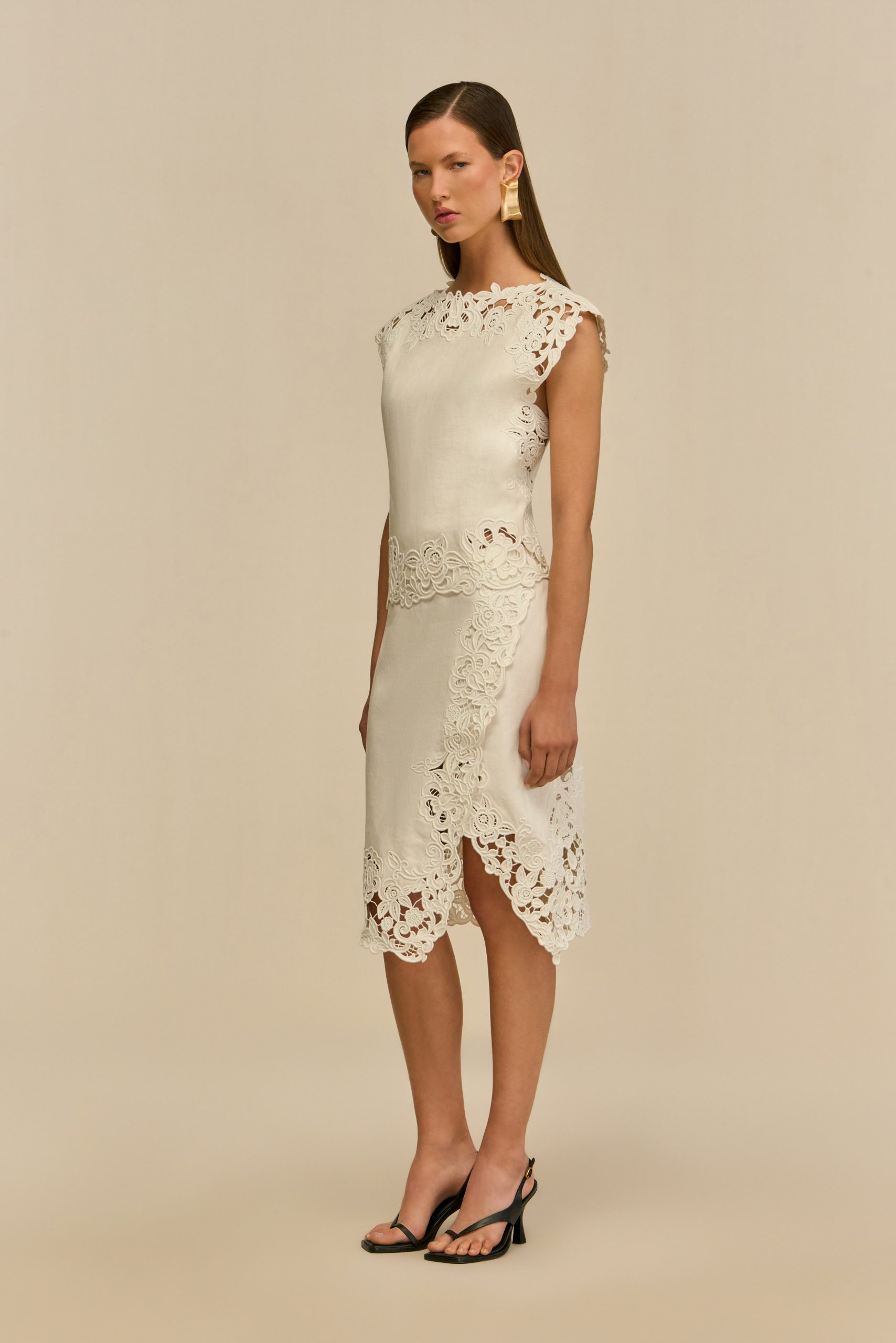 SHAYA SKIRT - OFF WHITE - Image 4