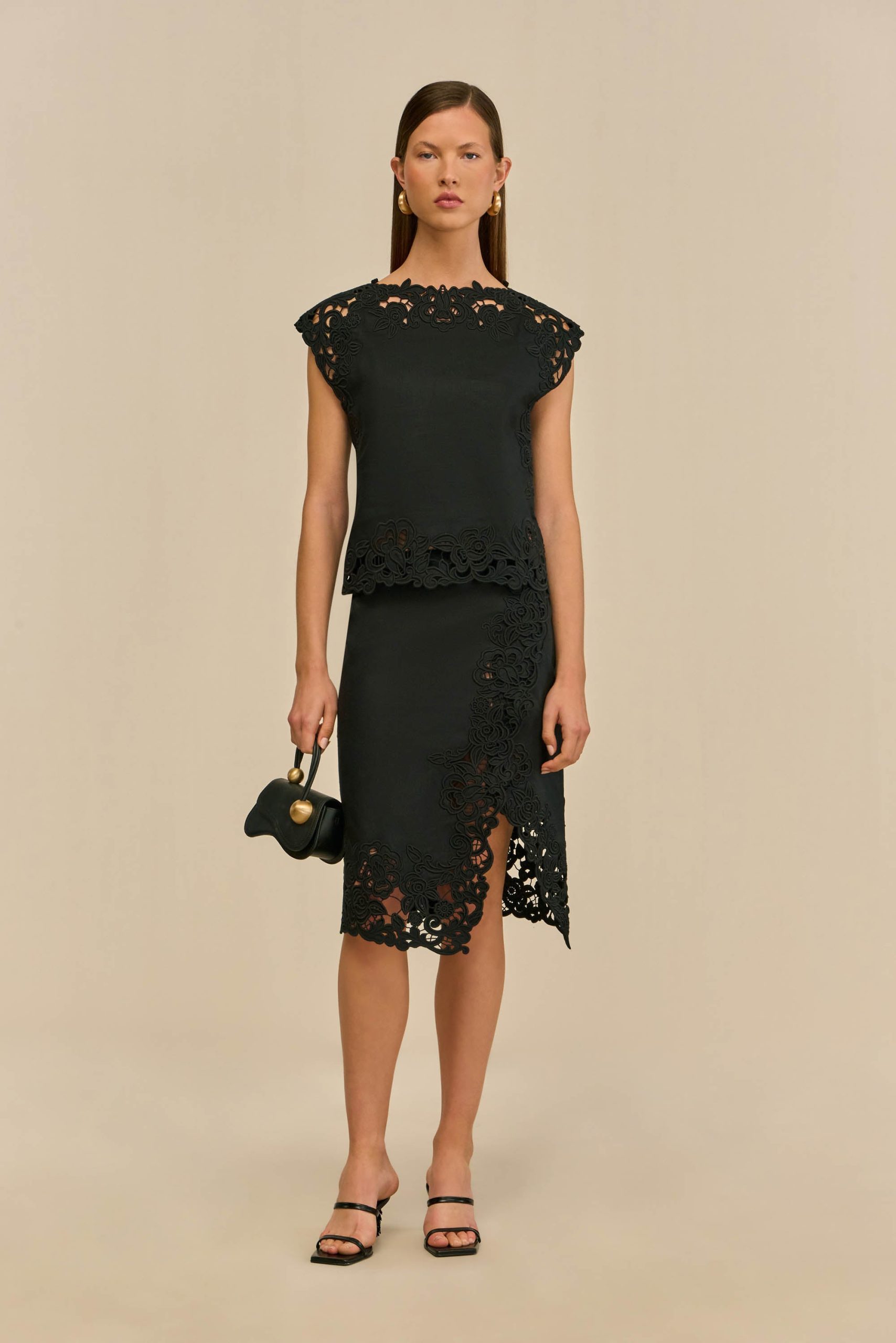 DESTRY TOP - BLACK - Image 3