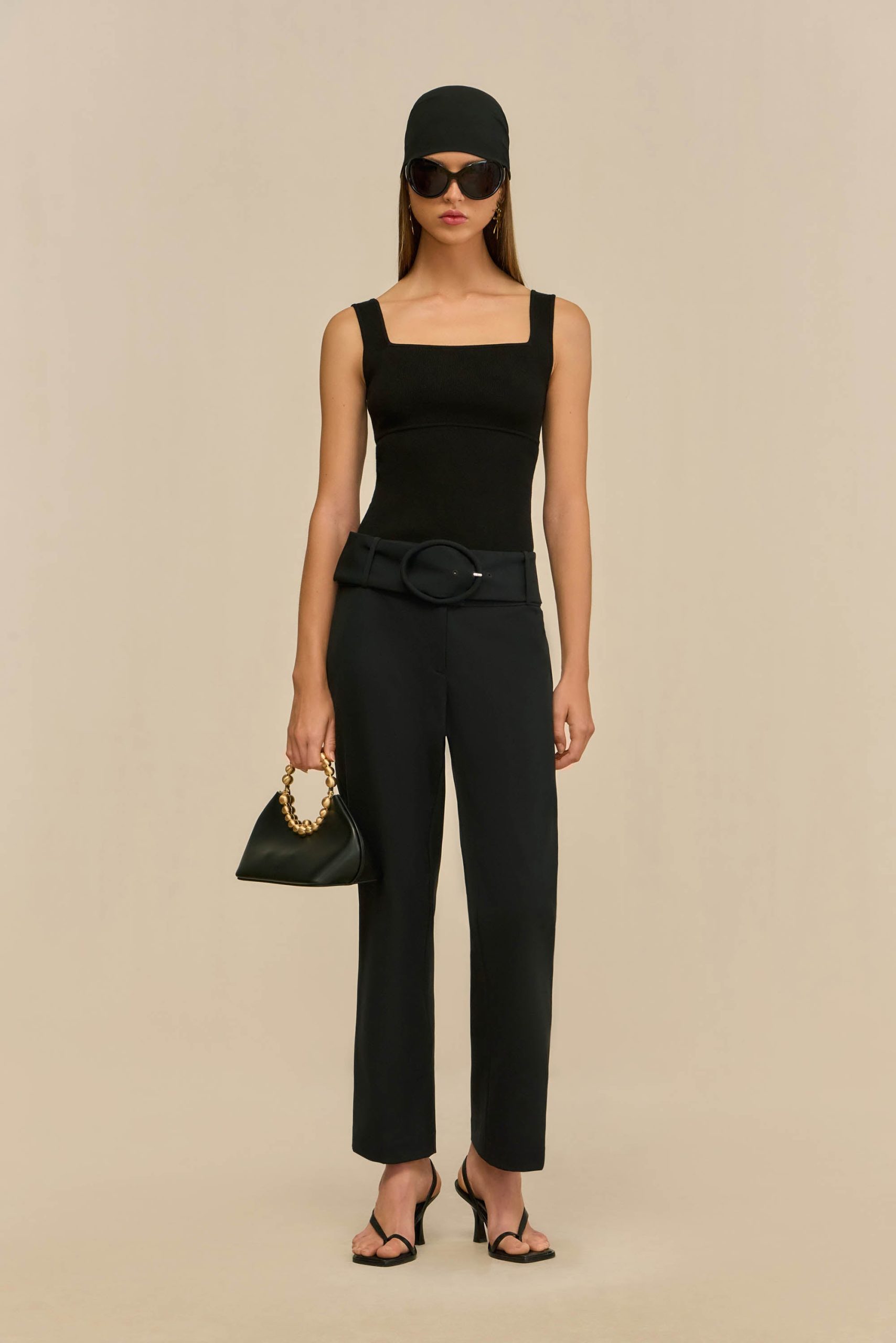 LEVI KNIT TOP - BLACK - Image 3