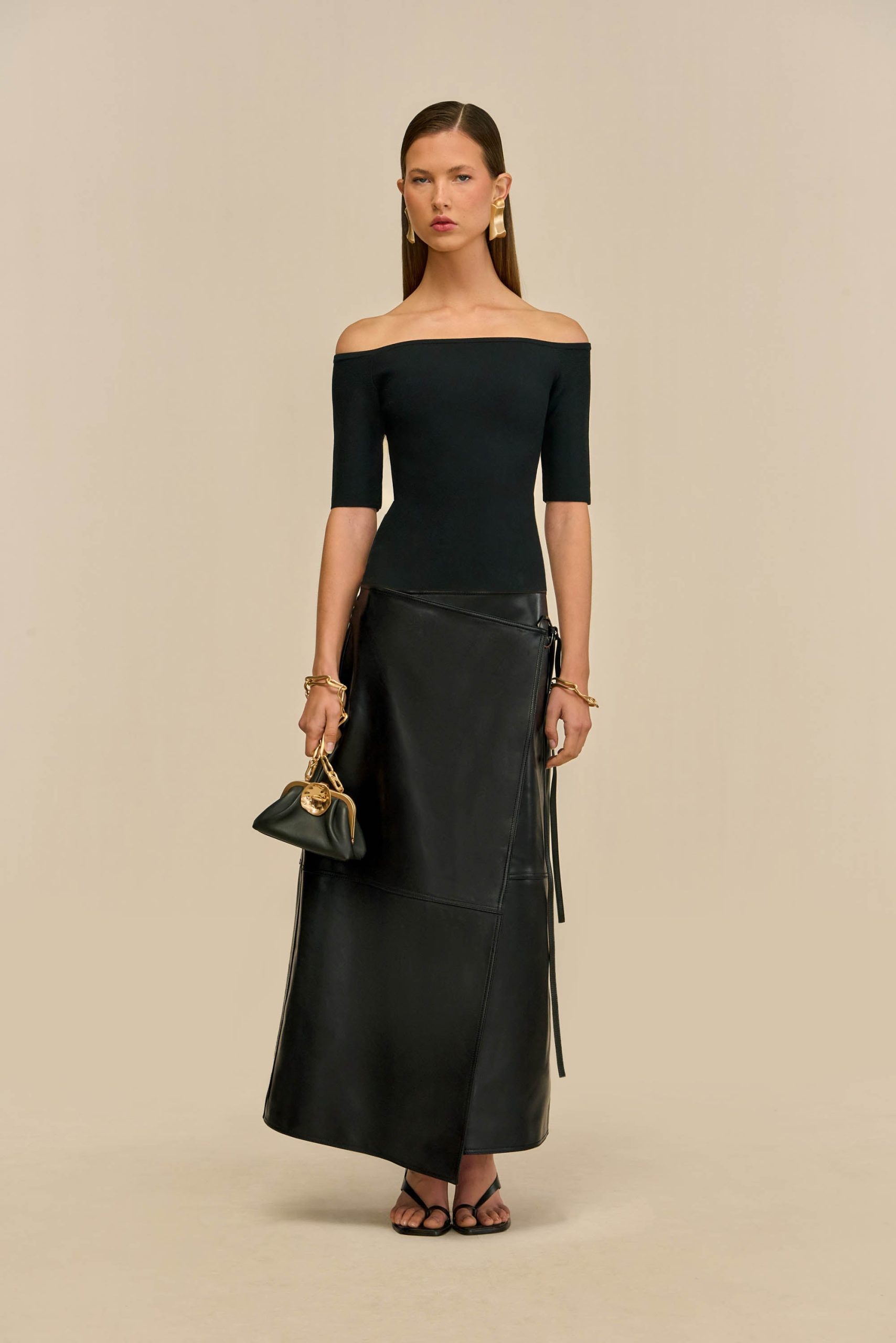 COSMO SKIRT - BLACK - Image 3