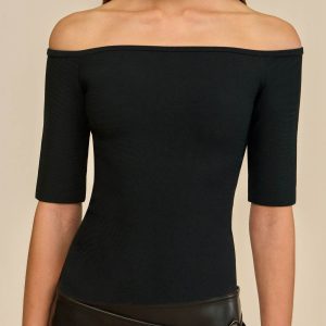 SANDERS TOP - BLACK