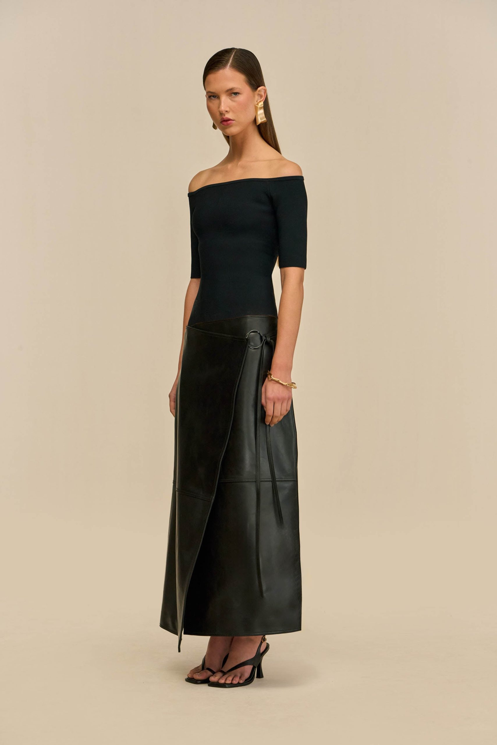 COSMO SKIRT - BLACK - Image 5
