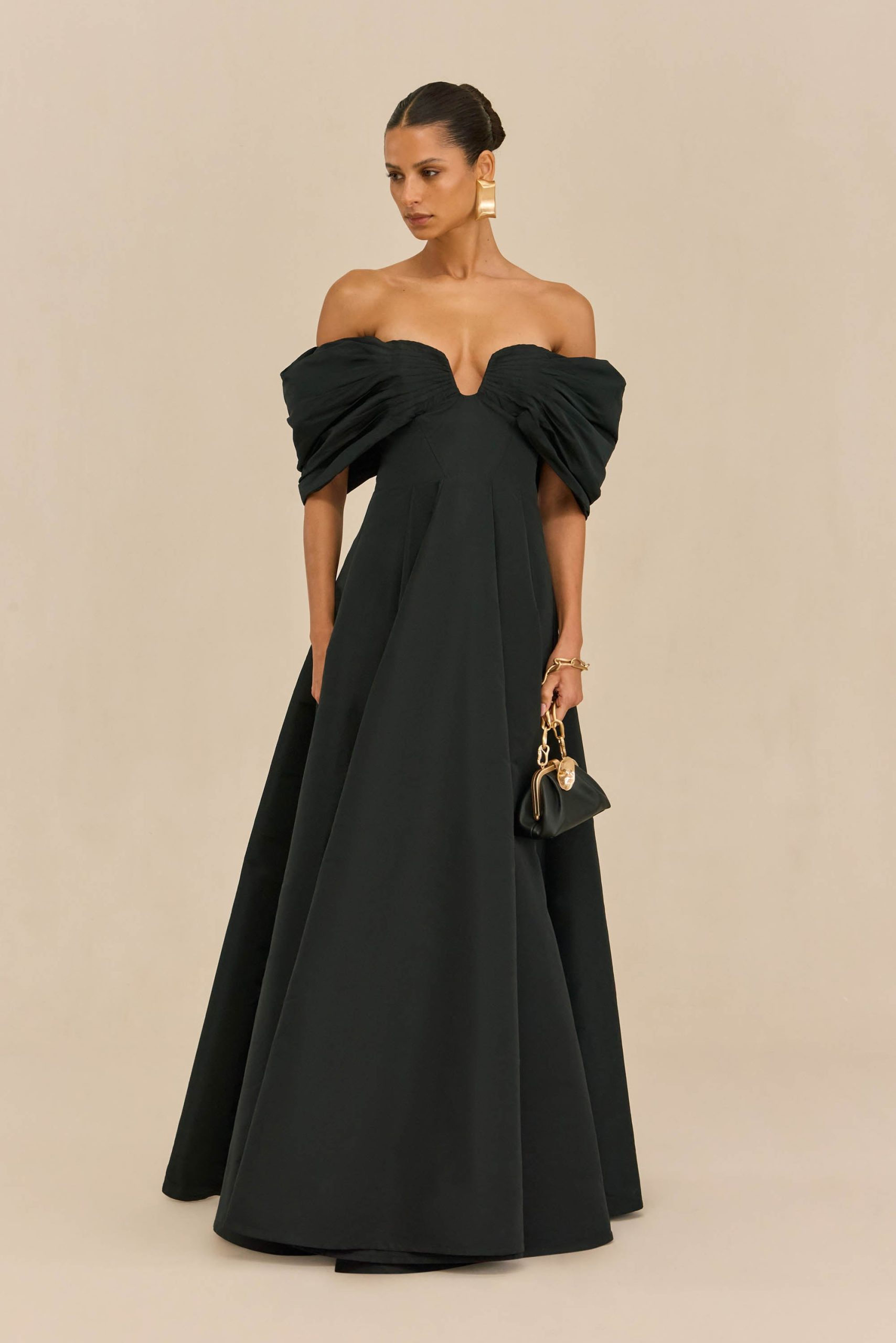 AVIVA GOWN - BLACK - Image 3