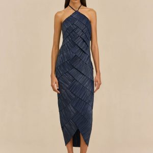 PATRIZIA DRESS - DEEP LAKE