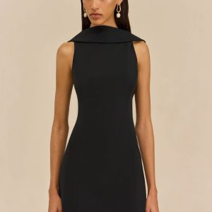 COCCO DRESS - BLACK
