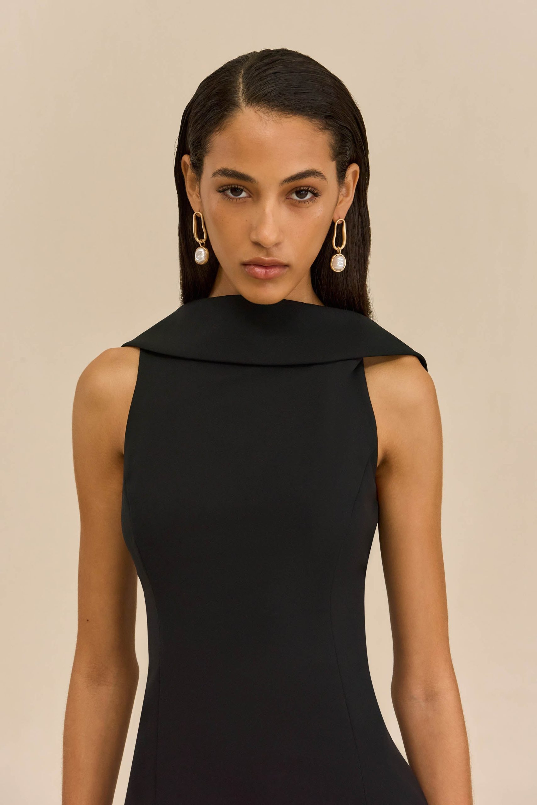 COCCO DRESS - BLACK - Image 3