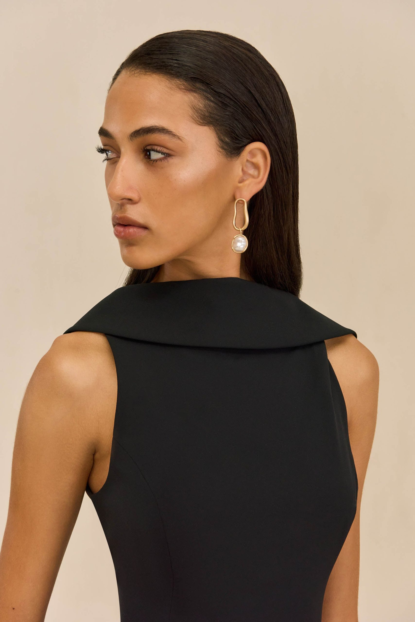 COCCO DRESS - BLACK - Image 5