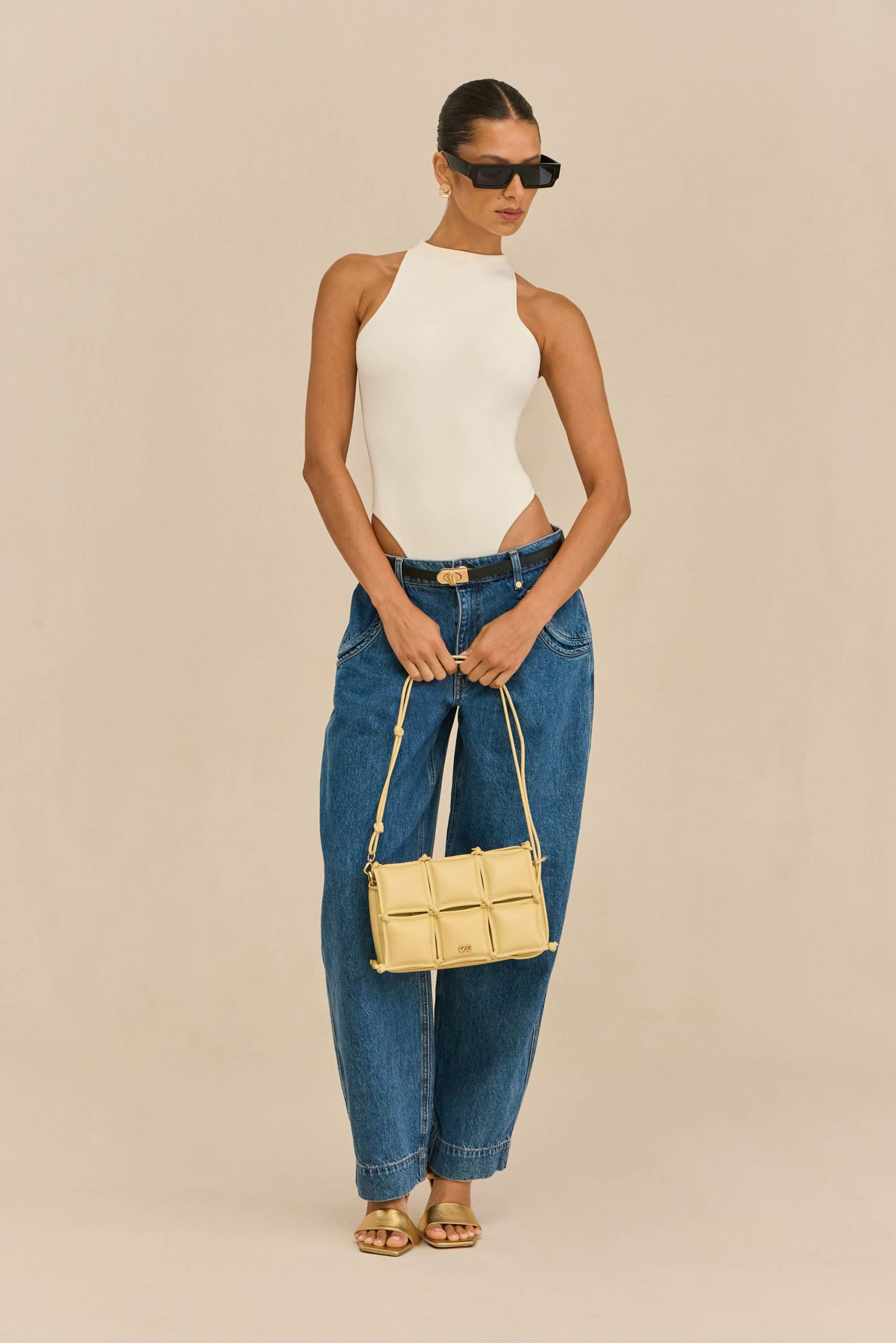 CASSIUS KNIT BODYSUIT - OFF WHITE - Image 3