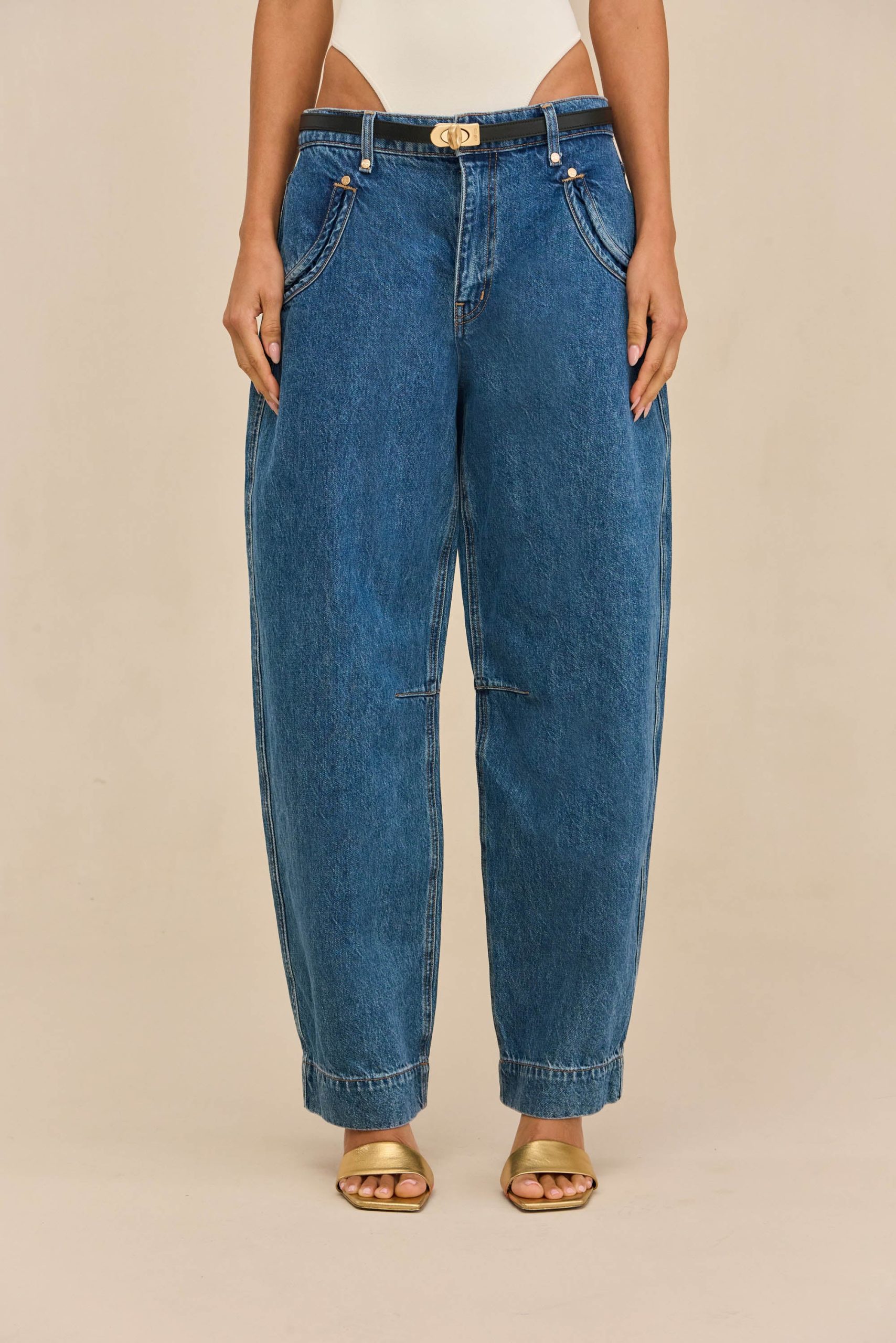 SASKA JEAN - STONE WASH - Image 2