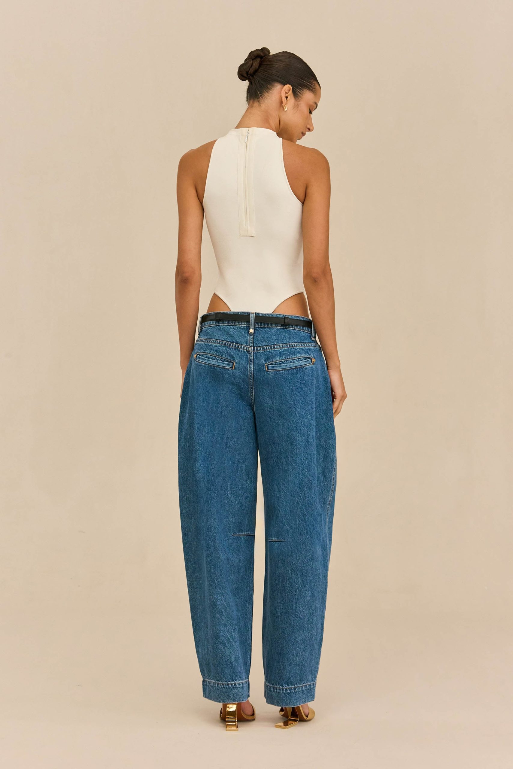 CASSIUS KNIT BODYSUIT - OFF WHITE - Image 5