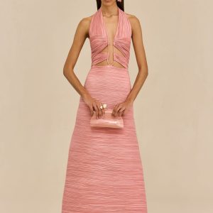 JAHZARA GOWN - PETAL PINK