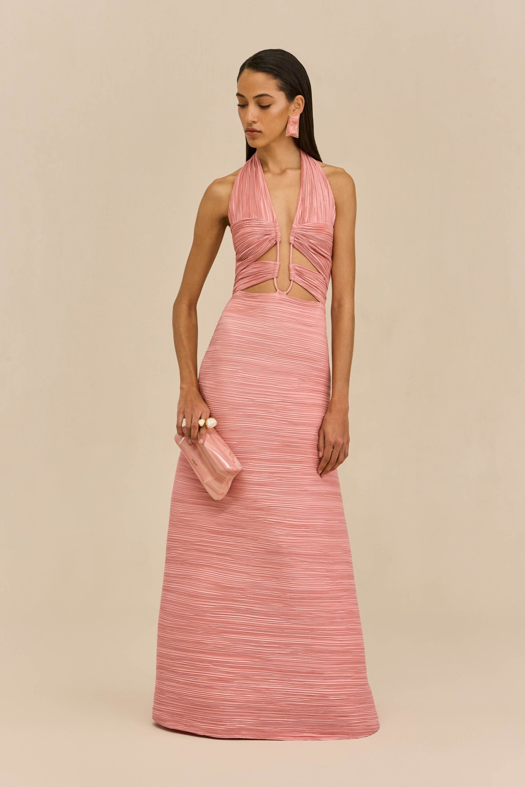 JAHZARA GOWN - PETAL PINK - Image 3